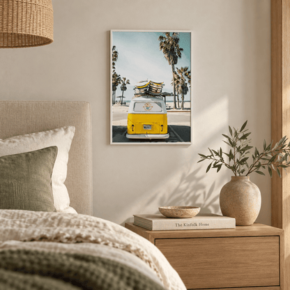 California Surf Van Canvas Print