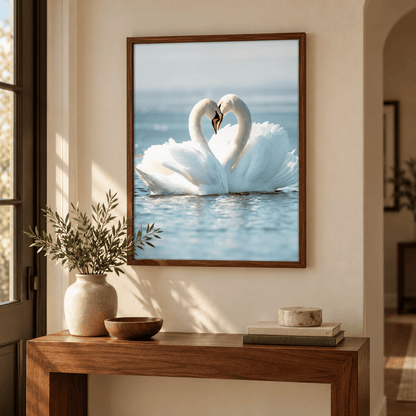 Swanheart Waters Canvas Print