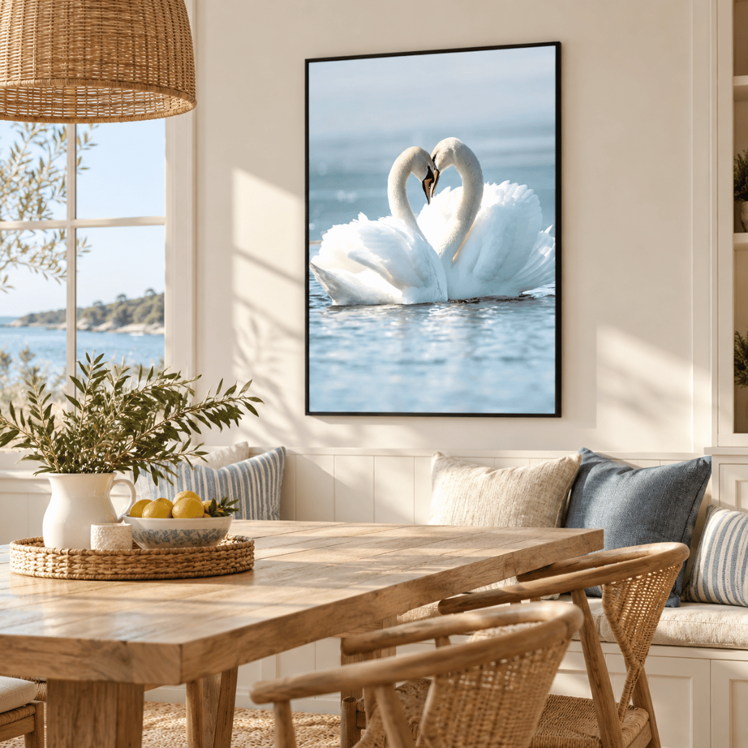 Swanheart Waters Canvas Print