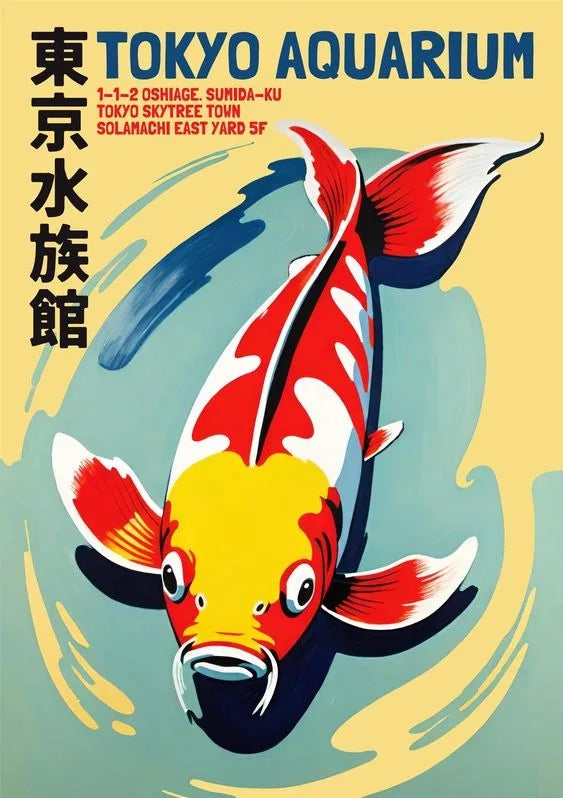 Tokyo Aquarium & Jazz Club Canvas Print