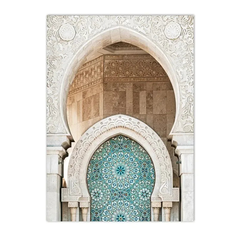 Moroccan Architecture Canvas Print