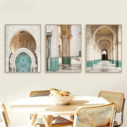 Moroccan Architecture Canvas Print