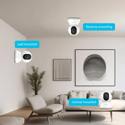 Blurams 2K WiFi Indoor Camera - Night Vision & App Control