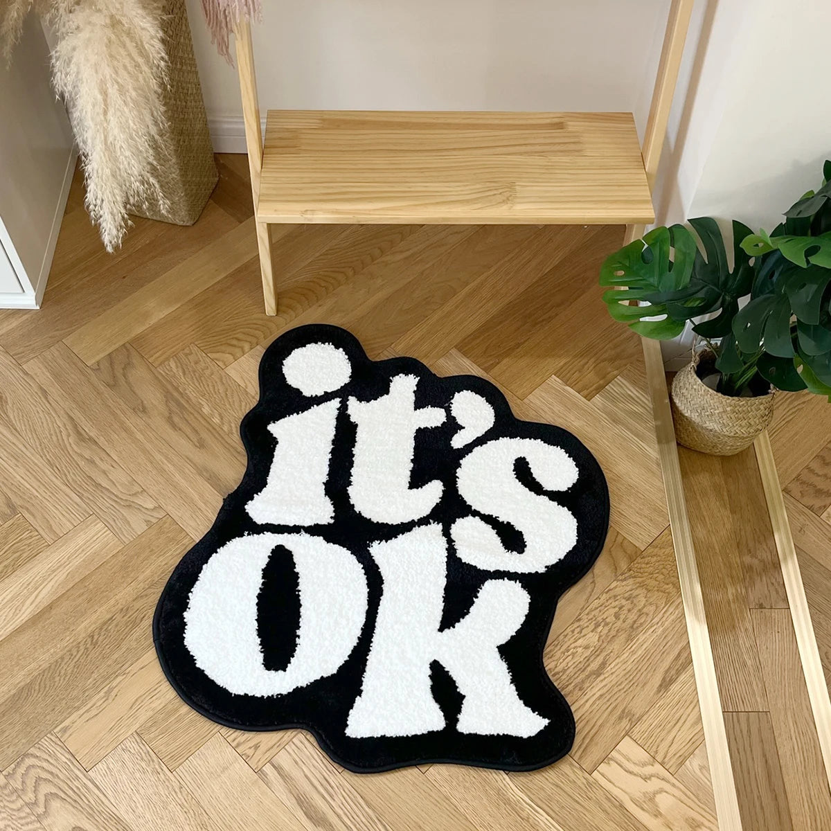 "It’s OK" Tufted Rug