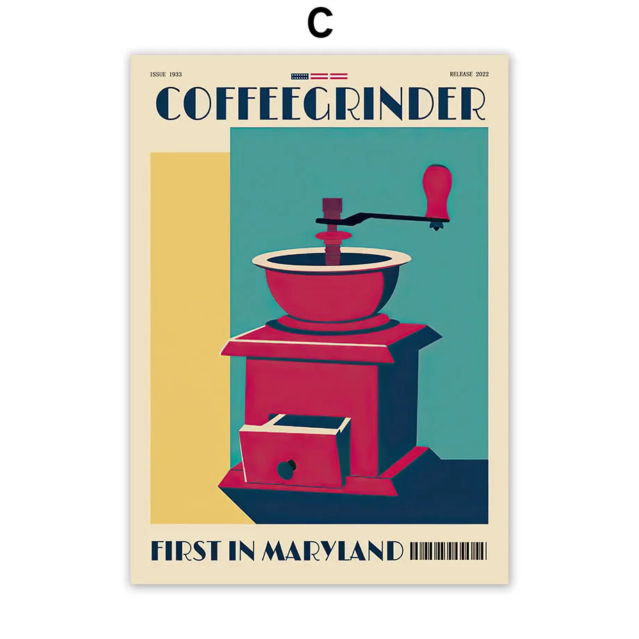 Italian Espresso Coffee Pot Canvas Print