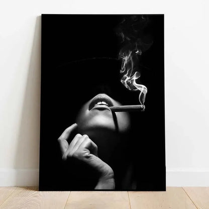 tasteful black and white nude figure canvas wall art