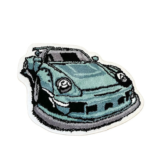 Racing Car Tufted Rug