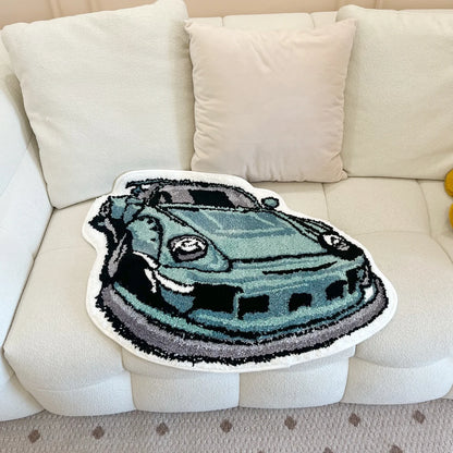 Racing Car Tufted Rug