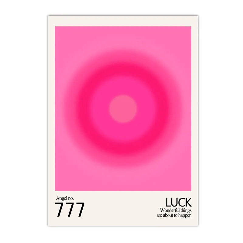 gradient aura angel numbers 666 777 888 spiritual canvas