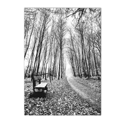 black and white coastal bridge boat palm sea waves nordic canvas