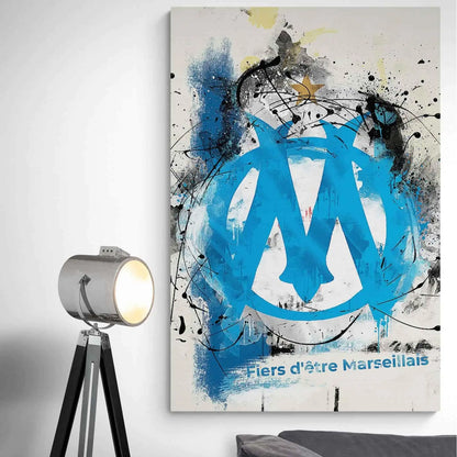 Olympique Graffiti Tribute Poster