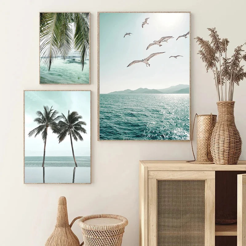 Coastal Summer Wall Art Set