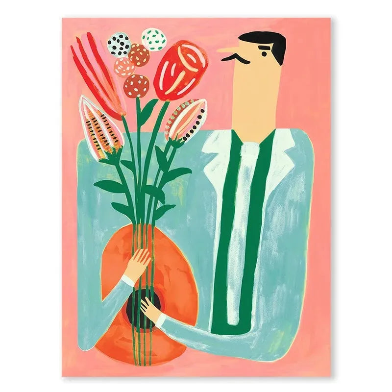 Colorful Matisse Inspired Gallery Wall Prints