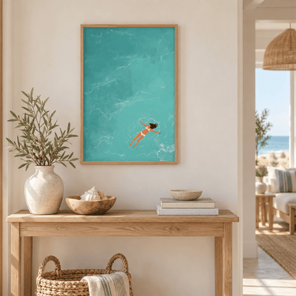 Ocean Drift Canvas Print