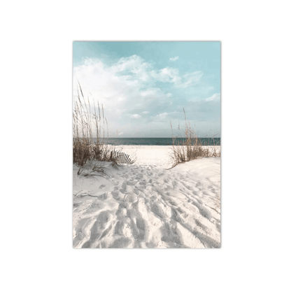Dune Path To The Sea Canvas Print