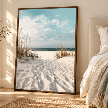 Dune Path To The Sea Canvas Print