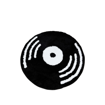 Vinyl Record Tufted Rug