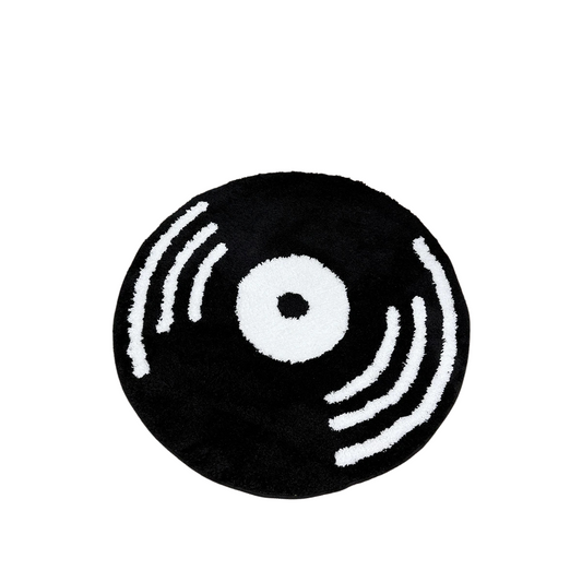 Vinyl Record Tufted Rug