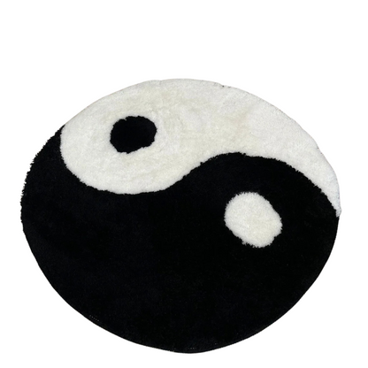 Yin Yang Circle Rug