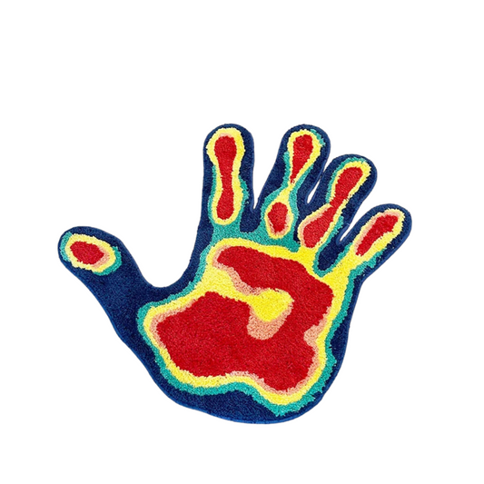 Hand Palm Tufted Rug