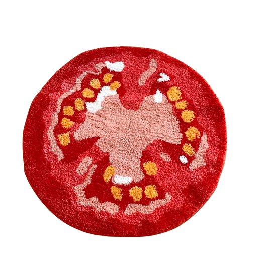 Tomato Tufted Rug