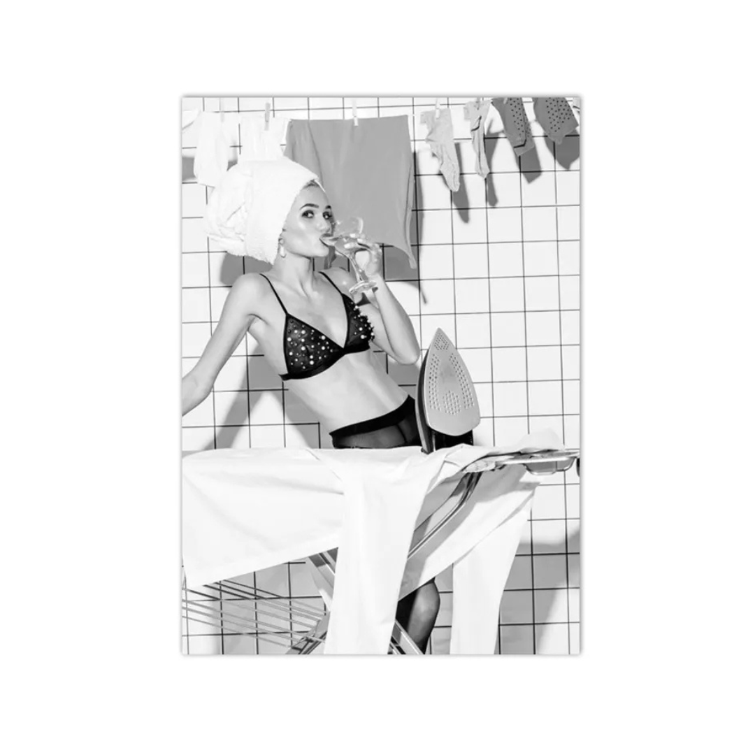 Pressing Matters Champagne Canvas Print