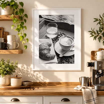 Morning Ritual Coffee Canvas Print