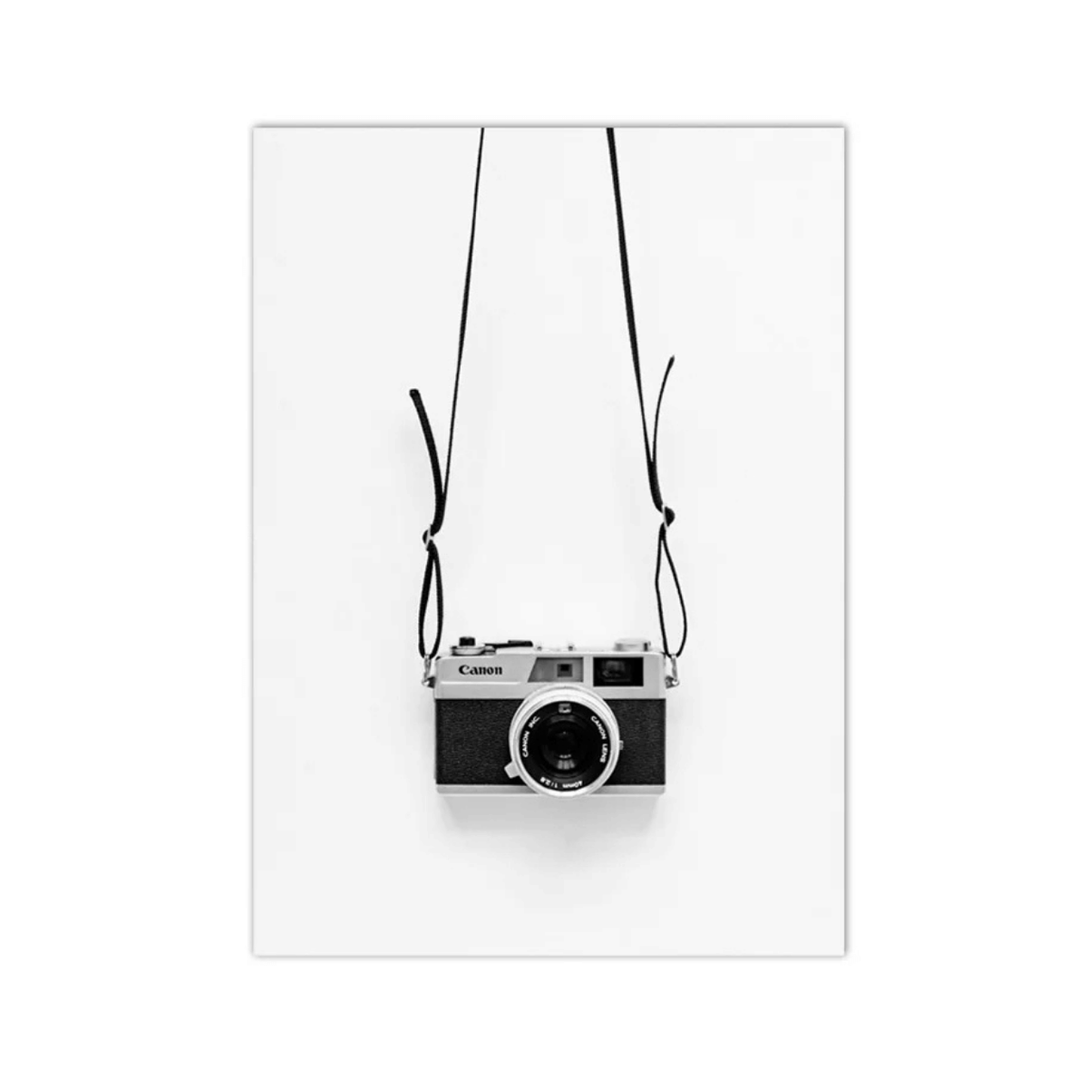 Suspended Moments Camera Canvas Print