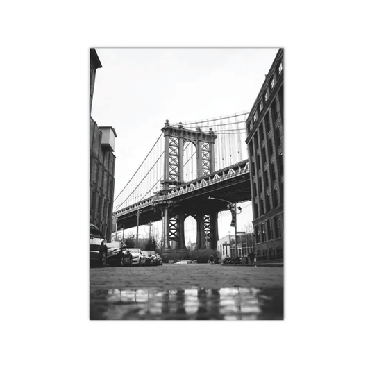 Under the Manhattan Bridge Canvas Print