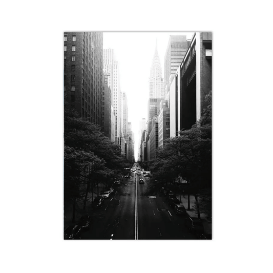 Chrysler Avenue Perspective Canvas Print