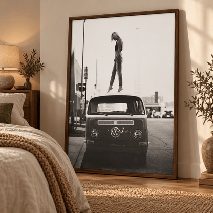 Above The City Camper Canvas Print