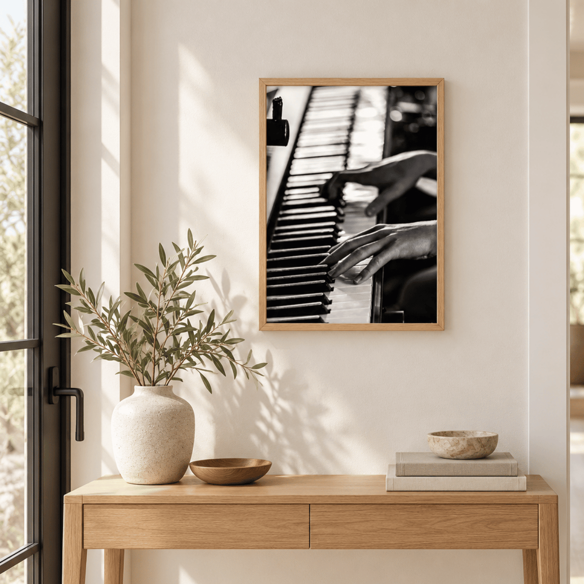 Midnight Keys Canvas Print