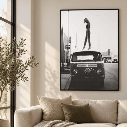 Above The City Camper Canvas Print