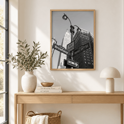 Broadway 34th Street Canvas Print