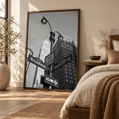 Broadway 34th Street Canvas Print