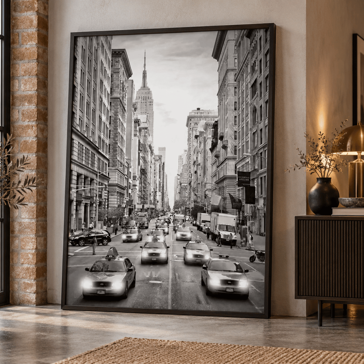 Manhattan Rush Hour Canvas Print