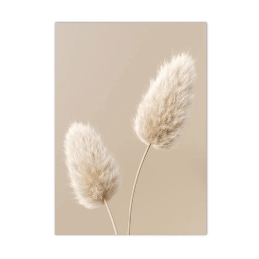 Soft Plume Pair Canvas Print