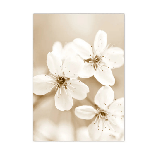 Porcelain Blossom Study Canvas Print