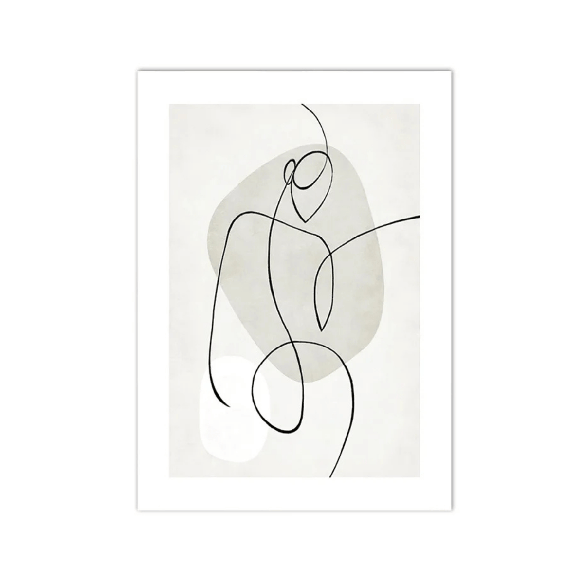 Contour In Motion Canvas Print
