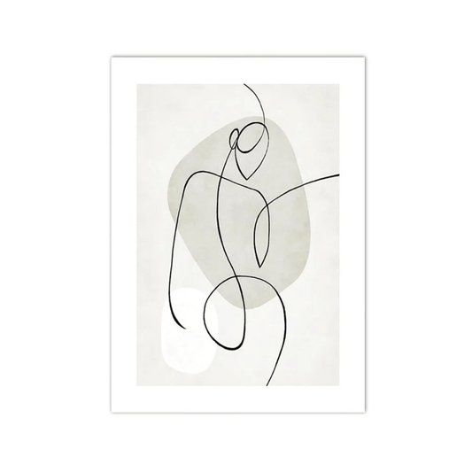 Contour In Motion Canvas Print