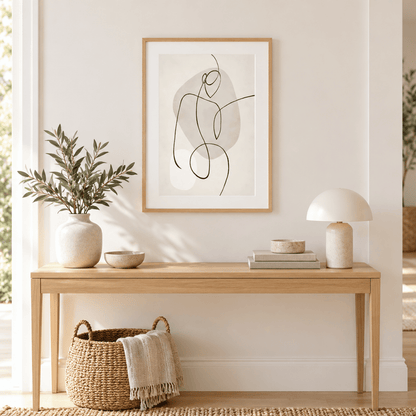 Contour In Motion Canvas Print