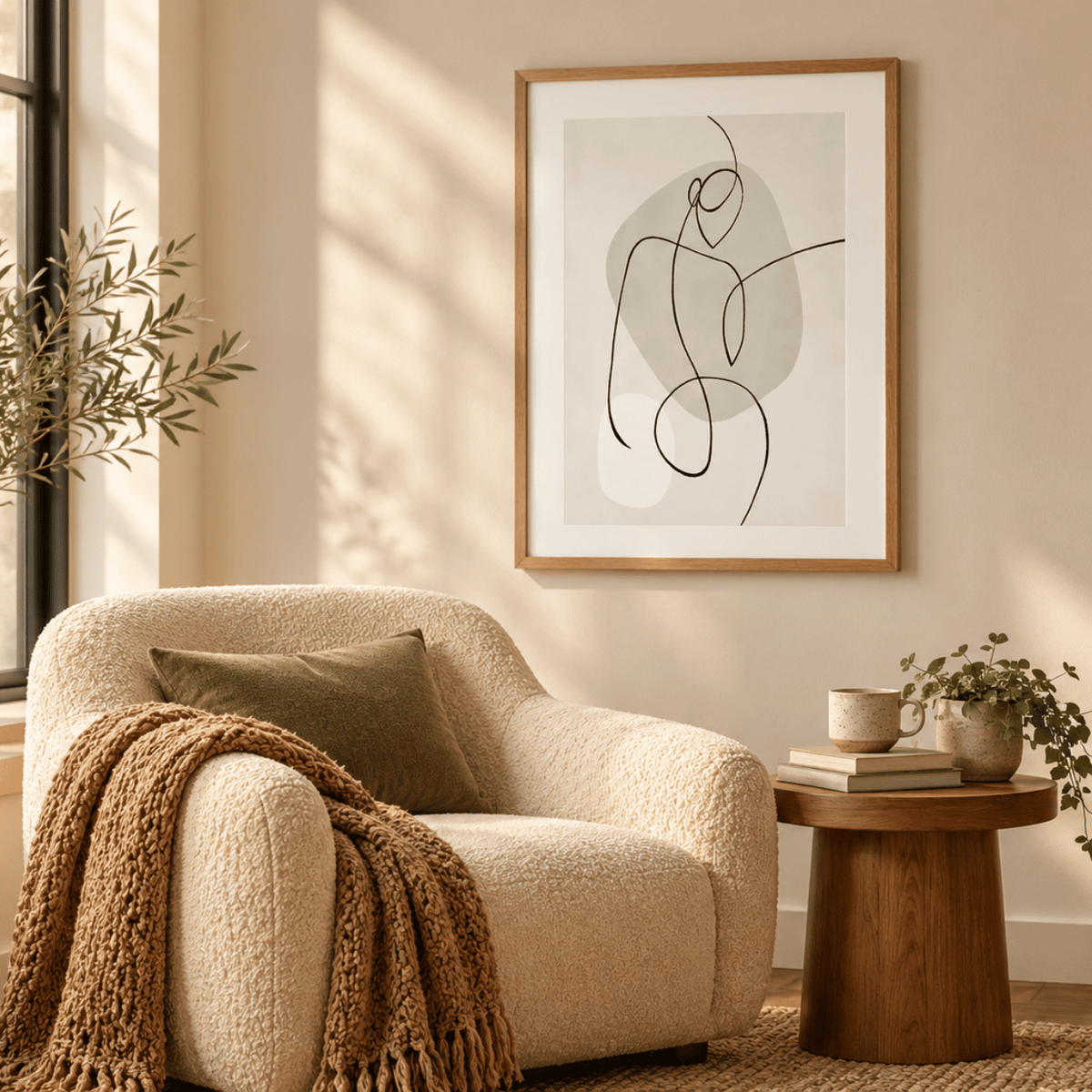 Contour In Motion Canvas Print