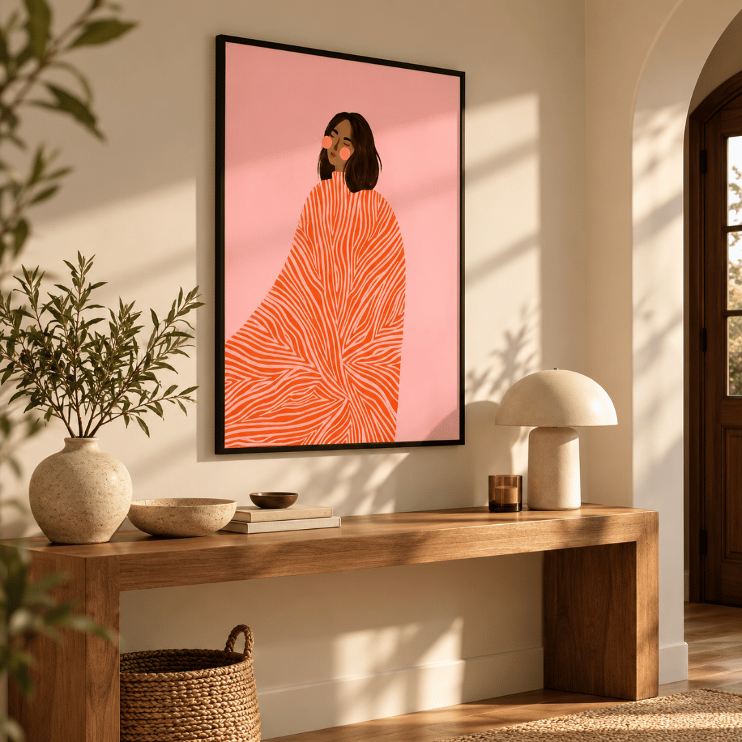 Waves Of Confidence Figurative Canvas Print